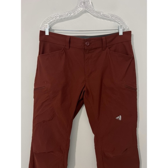 Eddie Bauer First Ascent Pants Men’s 35x31 Red Guide Pro Hiking Performance - Picture 5 of 14